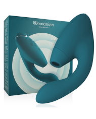 WOMANIZER DUO 2 ESTIMULADOR AZUL PETROLEO