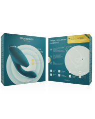 WOMANIZER DUO 2 ESTIMULADOR AZUL PETROLEO