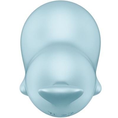 SATISFYER SASSY SEAL ESTIMULADOR VIBRADOR AZUL
