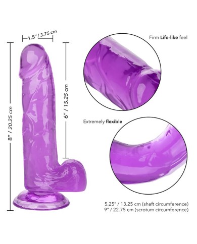 CALEXOTICS SIZE QUEEN DILDO LILA 153 CM CALEXOTICS SIZE QUEEN DILDO LILA 153 CM