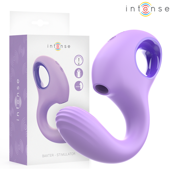 INTENSE BAXTER VIBRADOR ESTIMULADOR VIOLETA