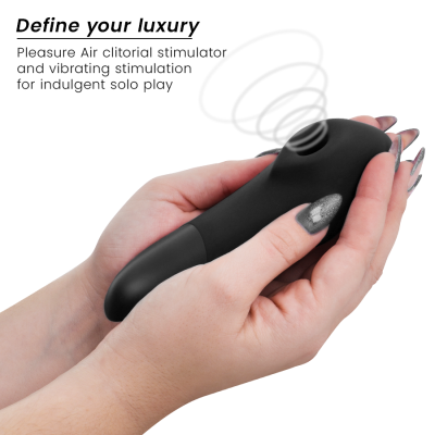 WOMANIZER ENHANCE ESTIMULADOR DE CLITORIS NEGRO