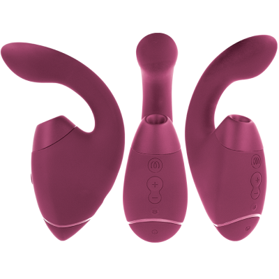 WOMANIZER DUO NEXT ESTIMULADOR VIBRADOR DUAL CLITORIS PUNTOG ROSA