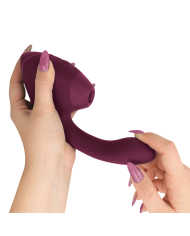 WOMANIZER DUO NEXT ESTIMULADOR VIBRADOR DUAL CLITORIS PUNTOG ROSA