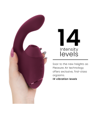 WOMANIZER DUO NEXT ESTIMULADOR VIBRADOR DUAL CLITORIS PUNTOG ROSA