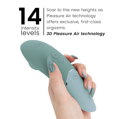 WOMANIZER NEXT ESTIMULADOR DE CLITORIS VERDE CLARO