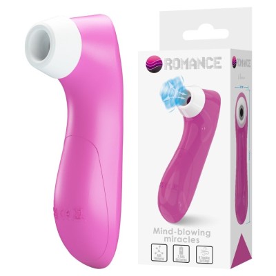 ROMANCE SUCCIONADOR DE CLITORIS CON TECNOLOGIA DE PULSACION ROSA