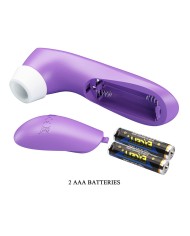 ROMANCE SUCCIONADOR DE CLITORIS CON TECNOLOGIA DE PULSACION MORADO