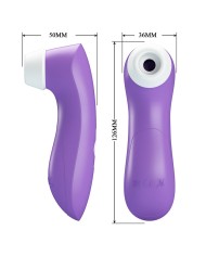ROMANCE SUCCIONADOR DE CLITORIS CON TECNOLOGIA DE PULSACION MORADO