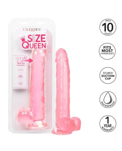CALEXOTICS SIZE QUEEN DILDO ROSA 255 CM CALEXOTICS SIZE QUEEN DILDO ROSA 255 CM