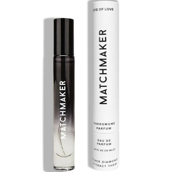 EYE OF LOVE MATCHMAKER BLACK DIAMOND PERFUME FEROMONAS PARA EL Y ELLA 10 ML