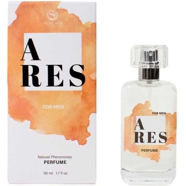 SECRETPLAY ARES PERFUME NATURAL FEROMONAS SPRAY PARA HOMBRE 50 ML