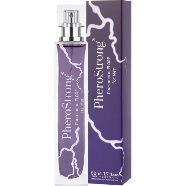 PHEROSTRONG FLARE PERFUME CON FEROMONAS PARA HOMBRE 50 ML