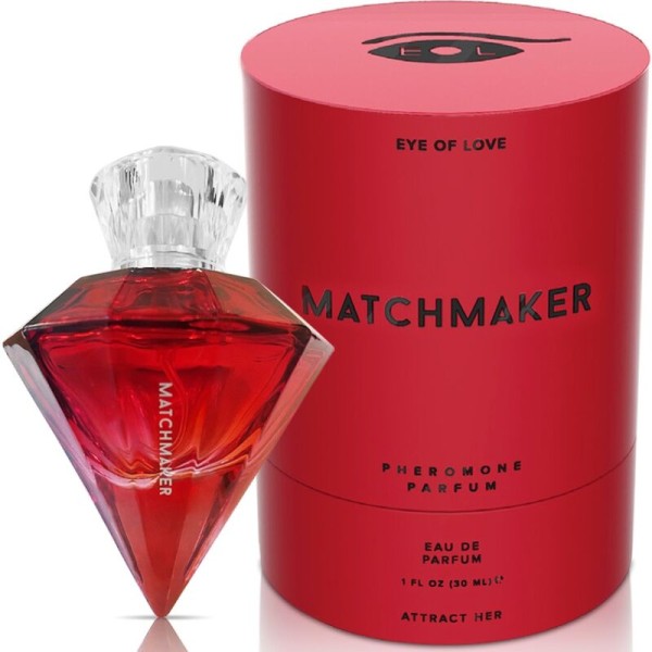EYE OF LOVE MATCHMAKER RED DIAMOND LGBTQ PERFUME FEROMONAS PARA ELLA 30 ML