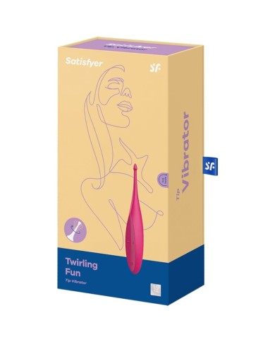 SATISFYER TWIRLING FUN ESTIMULADOR CLITORIS ROSA SATISFYER TWIRLING FUN ESTIMULADOR CLITORIS ROSA
