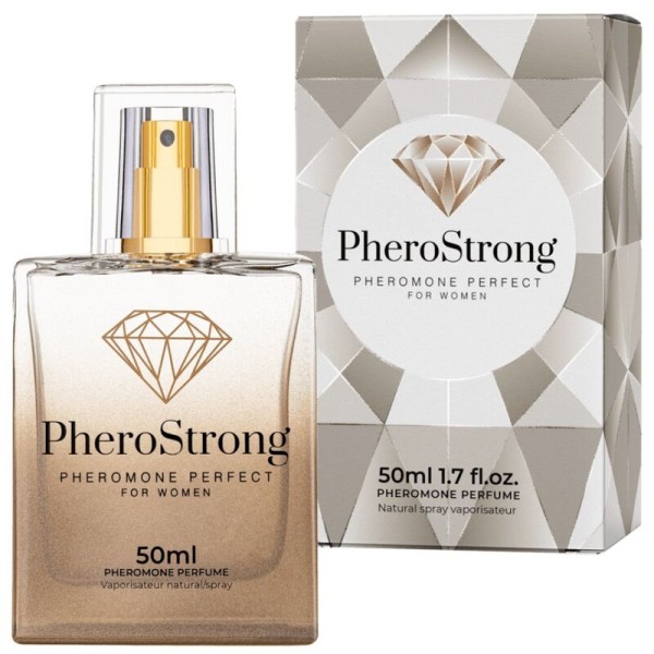 PHEROSTRONG PERFUME CON FEROMONAS PERFECT PARA MUJER 50 ML