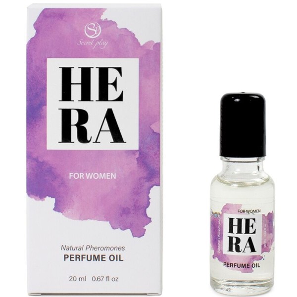 SECRETPLAY HERA PERFUME NATURAL FEROMONAS EN ACEITE PARA MUJER 20 ML