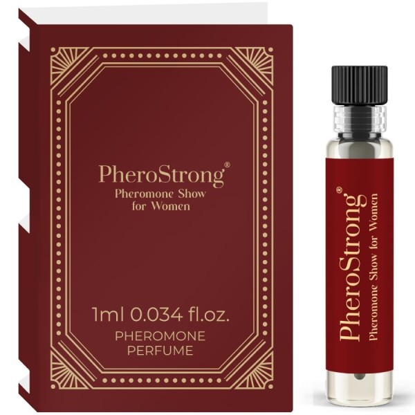 PHEROSTRONG PERFUME CON FEROMONAS SHOW PARA MUJER 1 ML
