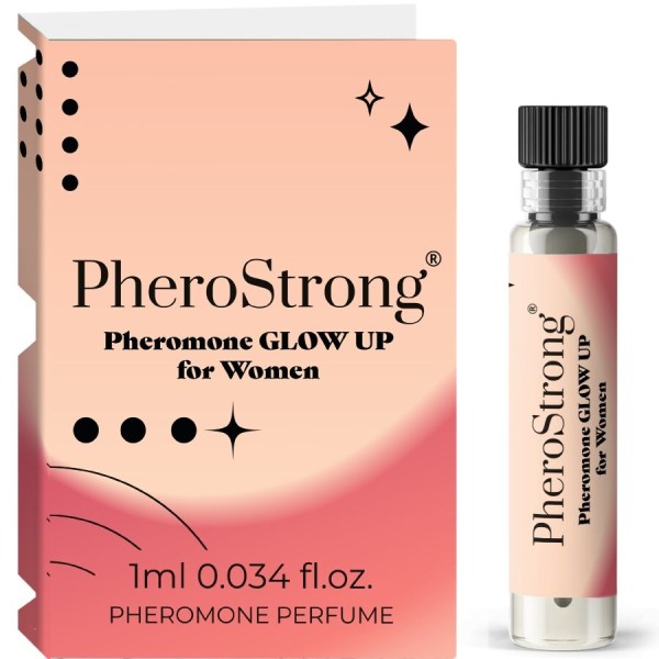 PHEROSTRONG GLOW UP PERFUME CON FEROMONAS PARA MUJER 1 ML
