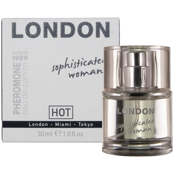 HOT PERFUME CON FEROMONAS LONDON SOPHISTICATED MUJER 30 ML