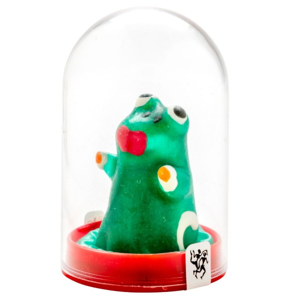 CONDOMERIE PRESERVATIVO DECORATIVO PINTADO A MANO RANA MODEL 1