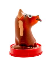 CONDOMERIE PRESERVATIVO DECORATIVO PINTADO A MANO PERRO