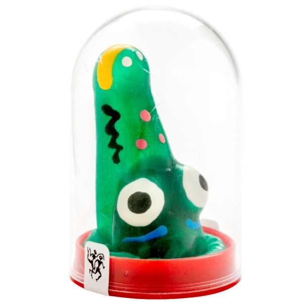 CONDOMERIE PRESERVATIVO DECORATIVO PINTADO A MANO COCODRILO MODELO 1
