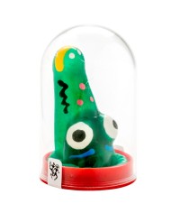CONDOMERIE PRESERVATIVO DECORATIVO PINTADO A MANO COCODRILO MODELO 1
