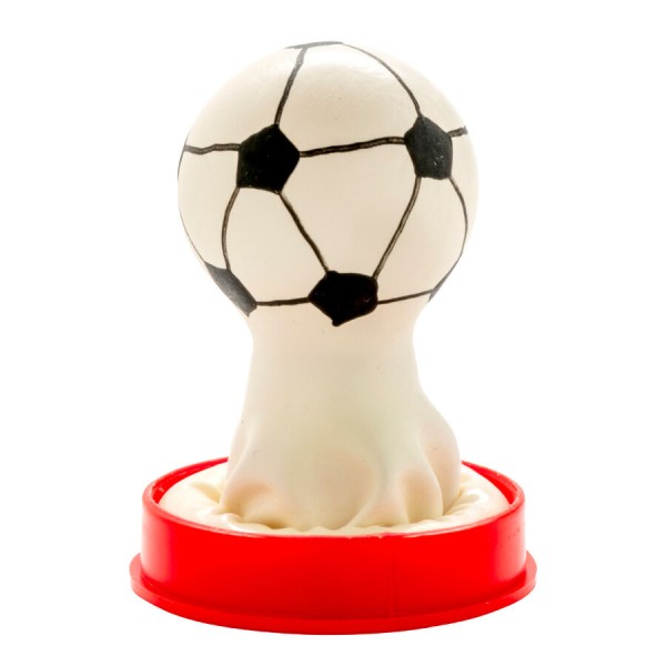 CONDOMERIE PRESERVATIVO DECORATIVO PINTADO A MANO FUTBOL AMERICANO