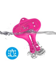 ARMONY PINZAS PARA PEZONES MAGNETICA CON VIBRACION FORMA CONEJO ROSA