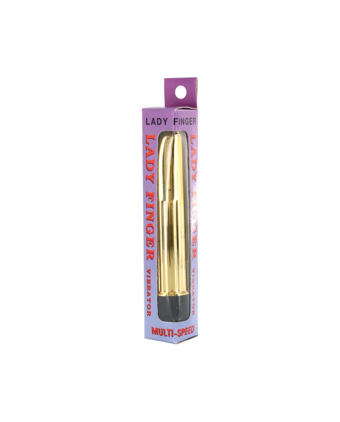 SEVEN CREATIONS LADYFINGER MINIVIBRATOR GOLD