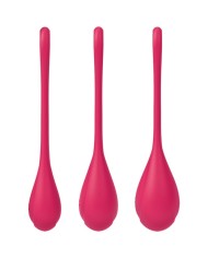 SATISFYER YONI POWER 1 KIT DE ENTRENAMIENTO ROJO