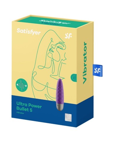 SATISFYER ULTRA POWER BULLET 5 BALA VIBRADORA VIOLETA SATISFYER ULTRA POWER BULLET 5 BALA VIBRADORA VIOLETA