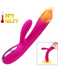 ARMONY VIBRADOR ESTIMULADOR FLEXIBLE EFECTO CALOR FUCSIA