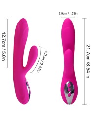 ARMONY VIBRADOR ESTIMULADOR FLEXIBLE EFECTO CALOR FUCSIA