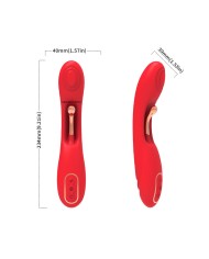 ARMONY VIBRADOR CON LENGUA OSCILANTE ROJO