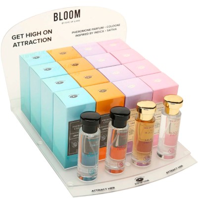 EYE OF LOVE BLOOM EXPOSITOR 4X7 PERFUMES 10 ML