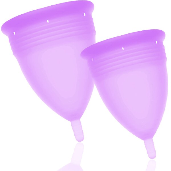 STERCUP PACK COPA MENSTRUAL SILICONA FDA TALLA S L LILA