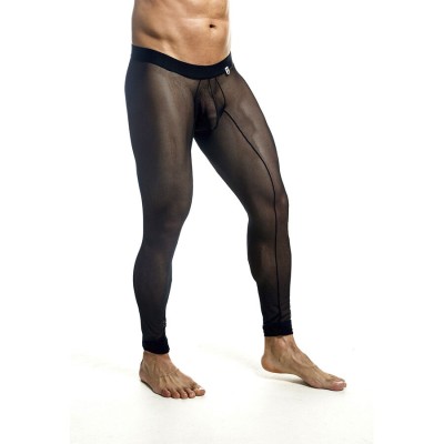 MOB MEDIAS DE MALLAS TRANSPARENTES NEGRAS TALLA M
