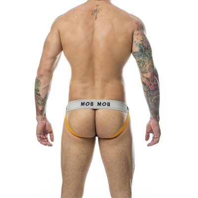 MOB JOCK CLASICO STRIPE NARANJA TALLA L