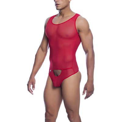MOB BODYSHEER TRANSPARTE ROJO TALLA L XL