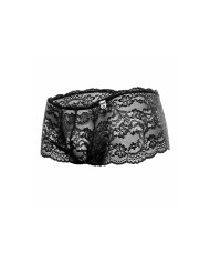 MOB BOXER ENCAJE NEGRO TALLA L XL