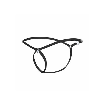 MOB TANGA NEGRO CON FORMA DE LAGRIMA TALLA L XL