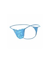 MOB TANGA DE ENCAJE AQUA TALLA L XL
