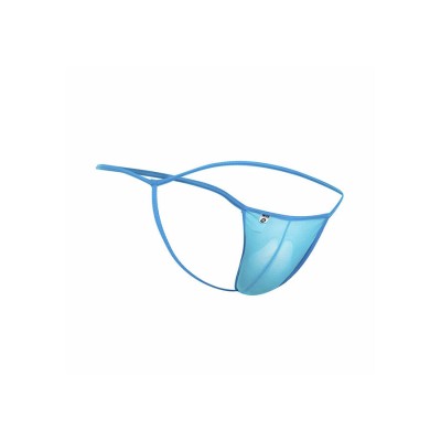 MOB TANGA TRANSPARENTE CON FORMA DE T AQUA TALLA L XL