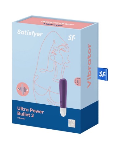 SATISFYER ULTRA POWER BULLET 2 BALA VIBRADORA MORADA SATISFYER ULTRA POWER BULLET 2 BALA VIBRADORA MORADA