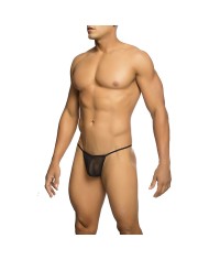 MOB TANGA TRANSPARENTE CON FORMA DE T NEGRO TALLA L XL