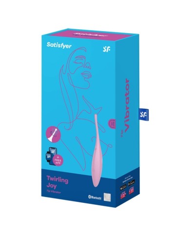 SATISFYER TWIRLING JOY ESTIMULADOR CLITORIS ROSA SATISFYER TWIRLING JOY ESTIMULADOR CLITORIS ROSA