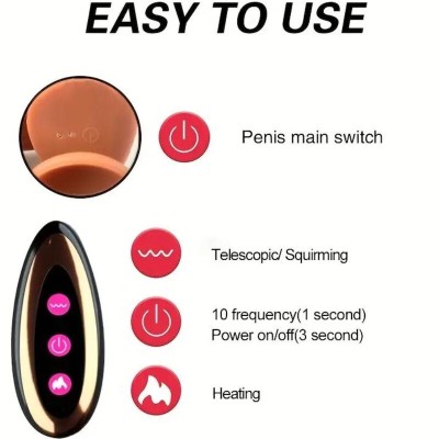ARMONY DILDO REALISTICO VIBRADOR RECARGABLE