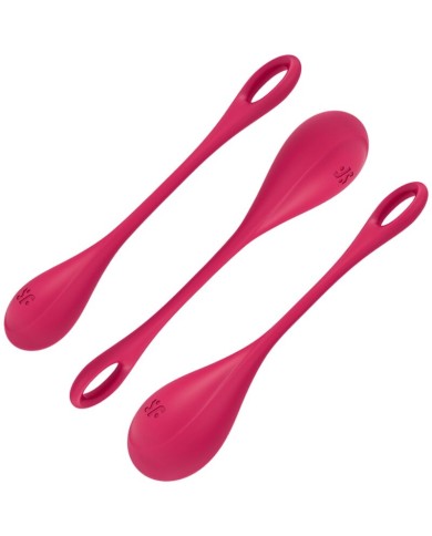 SATISFYER YONI POWER 1 KIT DE ENTRENAMIENTO ROJO SATISFYER YONI POWER 1 KIT DE ENTRENAMIENTO ROJO